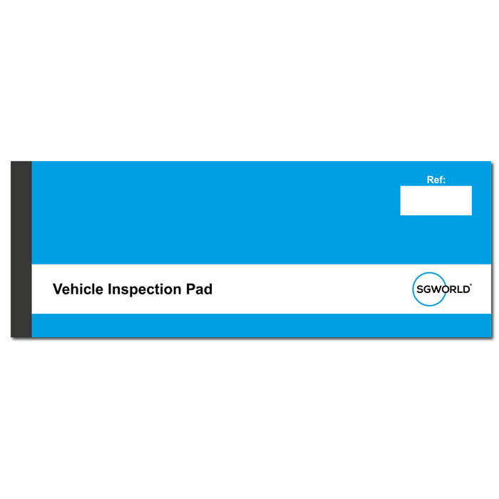 Fleet Vehicle Pre-Use Visual Inspection Checklist (Pad of 30)