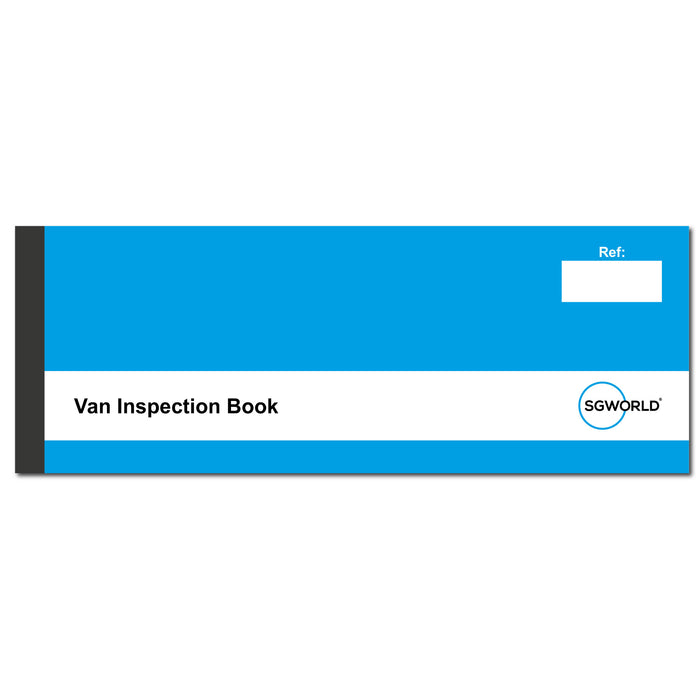 Van Pre-Use Visual Inspection Checklist (pad of 30)