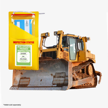 Bulldozer Pre-Use Visual Inspection Checklist (Pad of 30) | Ensure Safety & Compliance