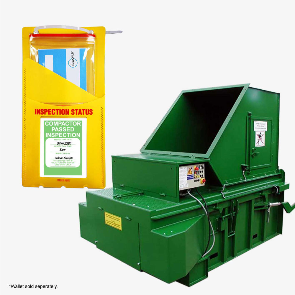 Compactor Pre-Use Visual Inspection Checklist (pad of 30) | SG World