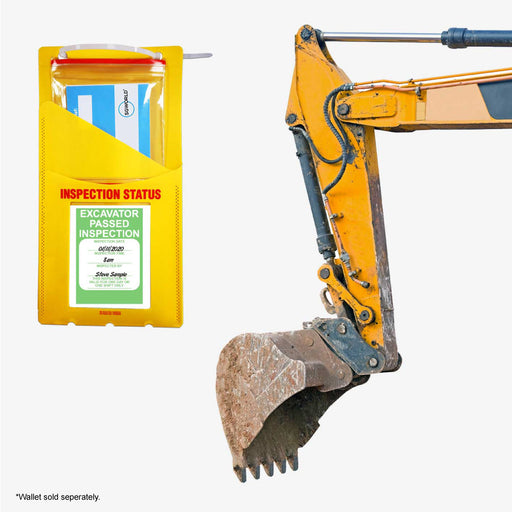 Excavator Pre-Use Visual Inspection Checklist (pad of 30)