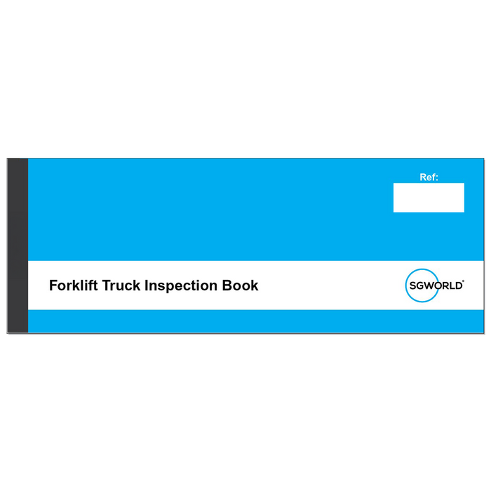 Fork Lift Truck Pre-Use Visual Inspection Checklist (Pad of 30)
