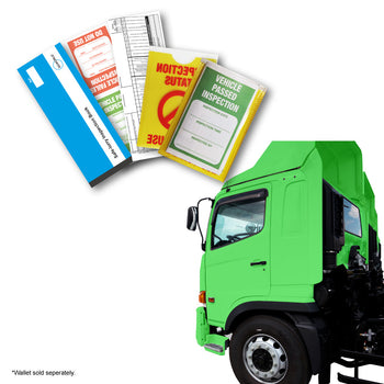HGV Pre-Use Visual Inspection Checklist (Pad of 30)