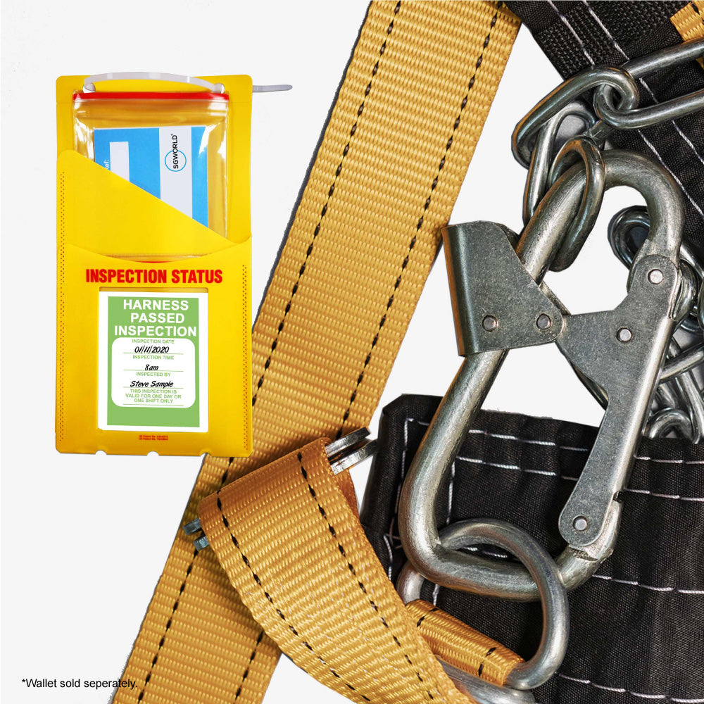Harness Pre-Use Visual Inspection Checklist (Pad of 30) | SG World