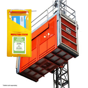 Hoist Pre-Use Visual Inspection Checklist (Pad of 30)