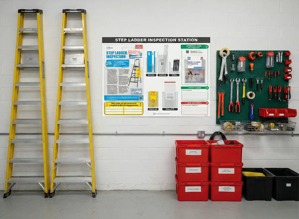 Step Ladder Inspection Station
