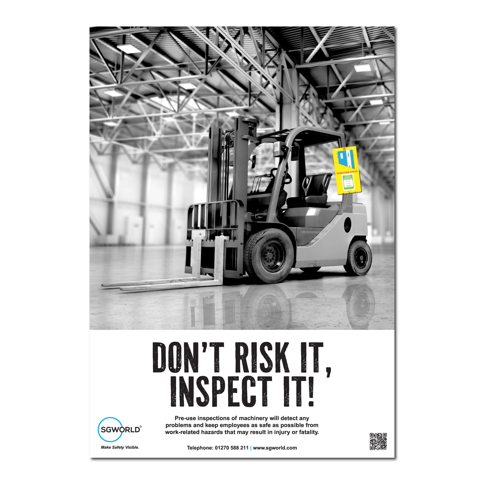 Don’t Risk It, Inspect It - Poster | SG World