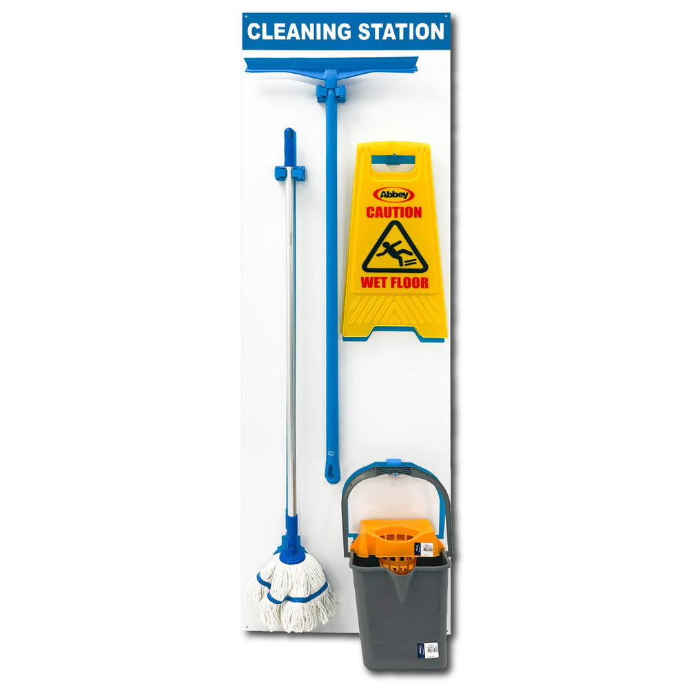 Squegee Inma Bucket 5S Squeegee, Mop & Bucket Cleaning Shadow Board | SG World | SG World