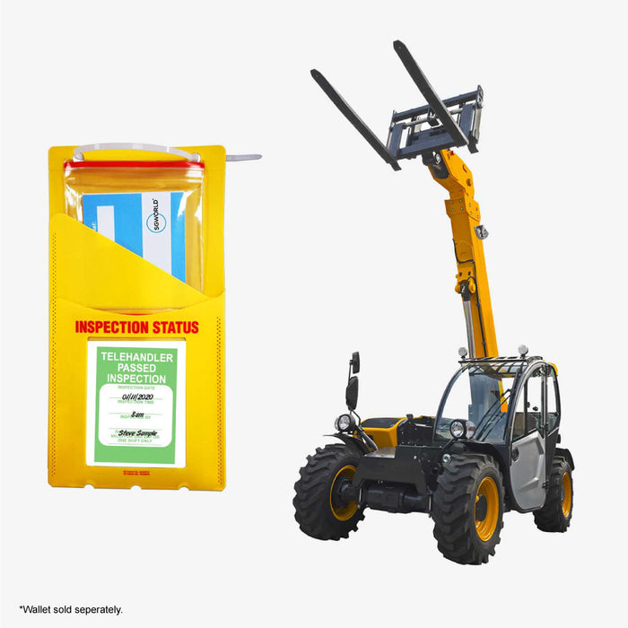 Telehandler Pre-Use Visual Inspection Checklist (pad of 30) | SG World