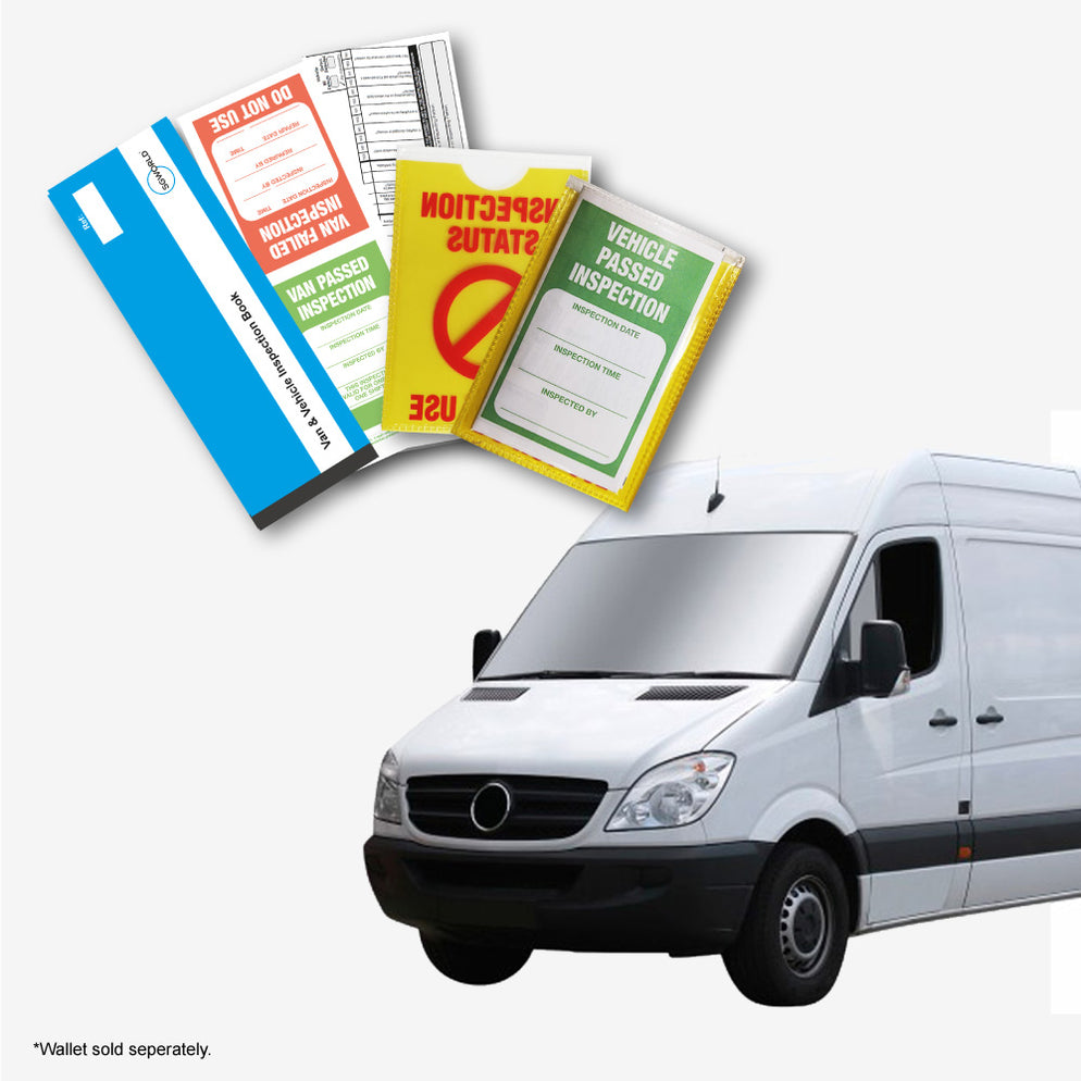 Van Pre-Use Visual Inspection Checklist (pad of 30) | SG World