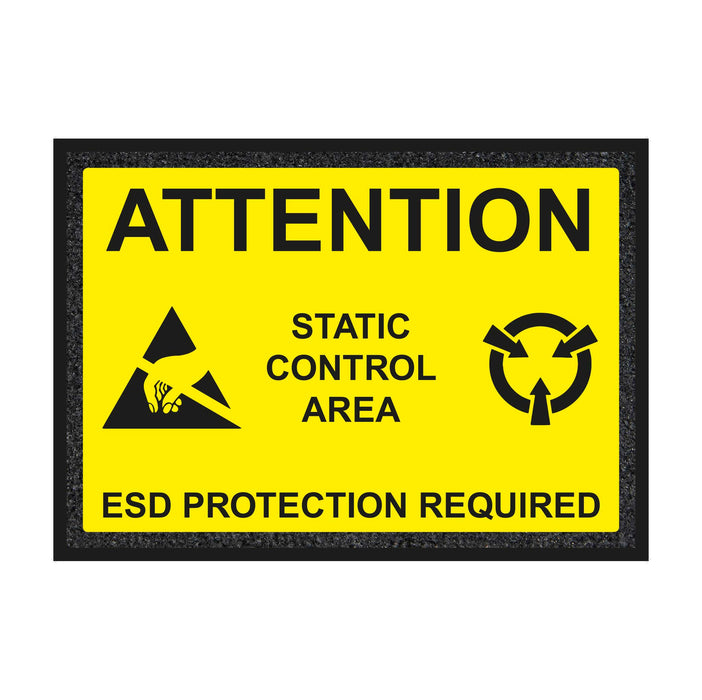 ESD Static Control Warning Safety Mat 850mm x 1200mm