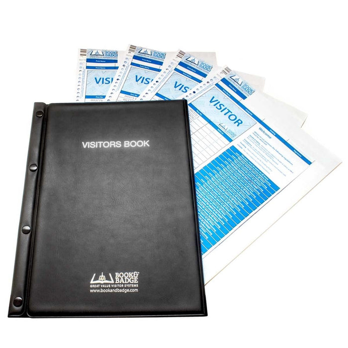 Book & Badge 300 Visitor Pass Starter Kit