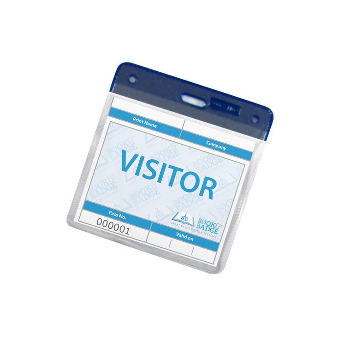 Book & Badge 100 Visitor Pass Starter Kit