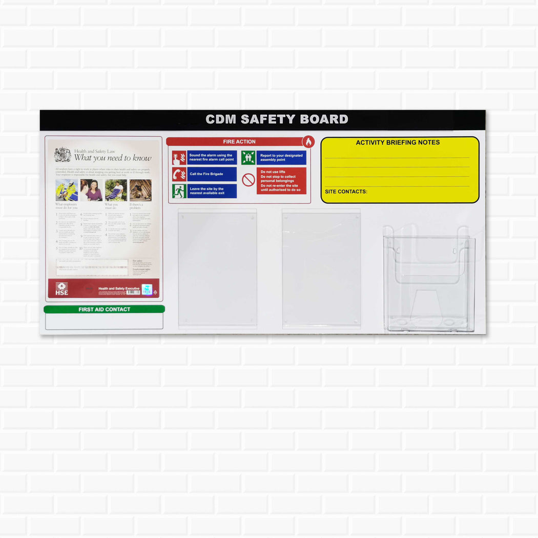 Construction Site Safety Signs and Building Site Signage | SG World ...