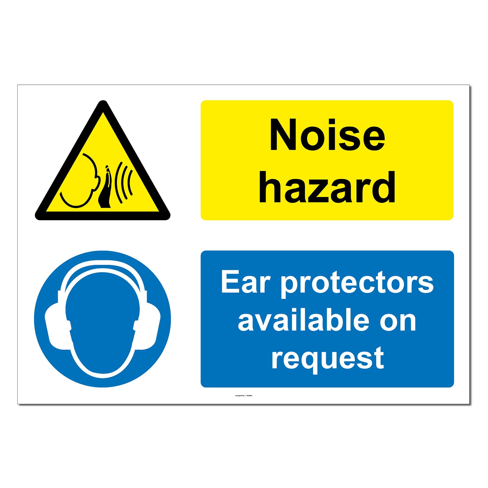 Caution Noise Hazard Safety Sign | SG World