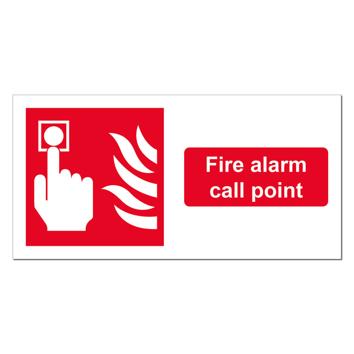 Fire Alarm Call Point Safety Sign | SG World