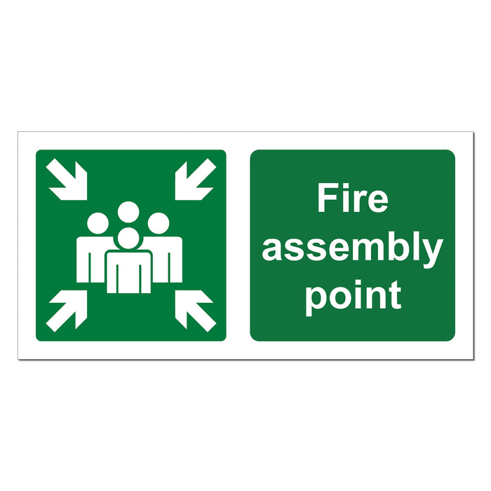 Emergency Assembly Point Safety Sign | SG World