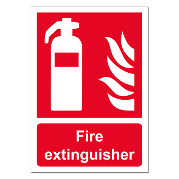Fire Extinguisher Symbol Safety Sign