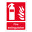 Fire Extinguisher Symbol Safety Sign