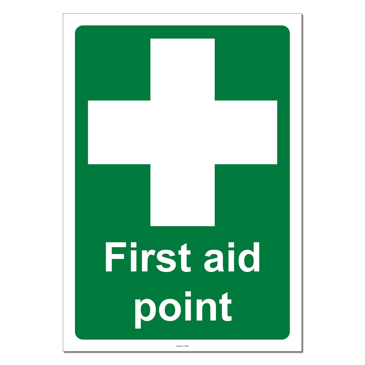 First Aid Point Safety Sign — SG World