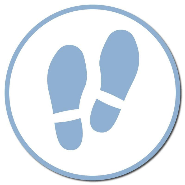 Footprints, Carpet Stickers, Multiple Colours & Sizes Available - | SG World