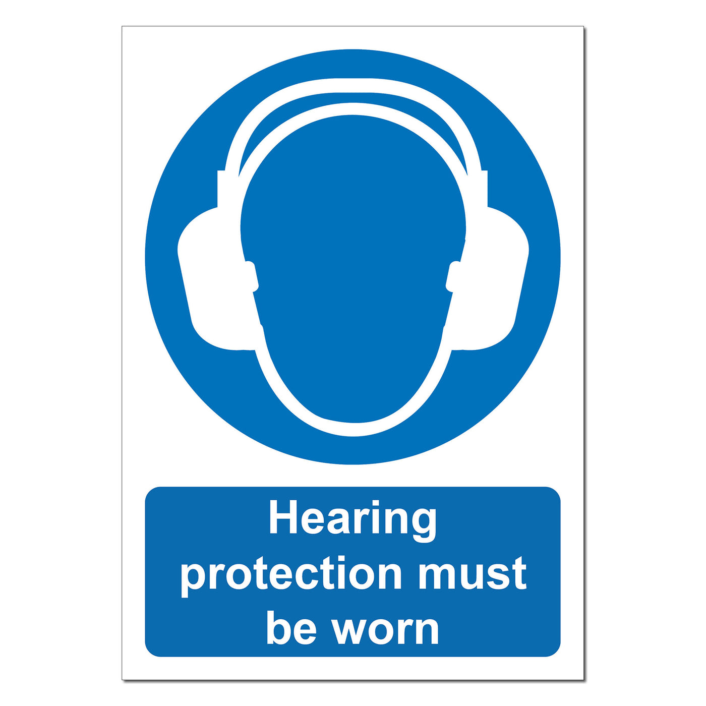 Hearing Protection Safety Sign | SG World