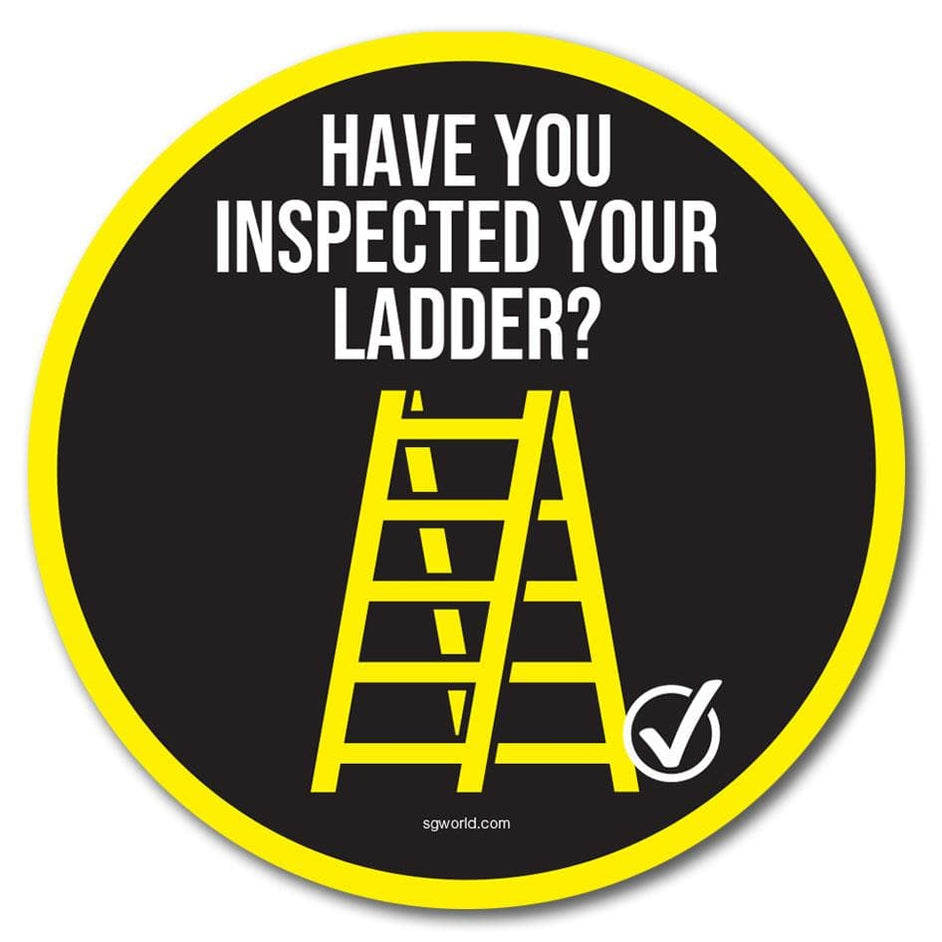 Inspection Safety Signage | SG World