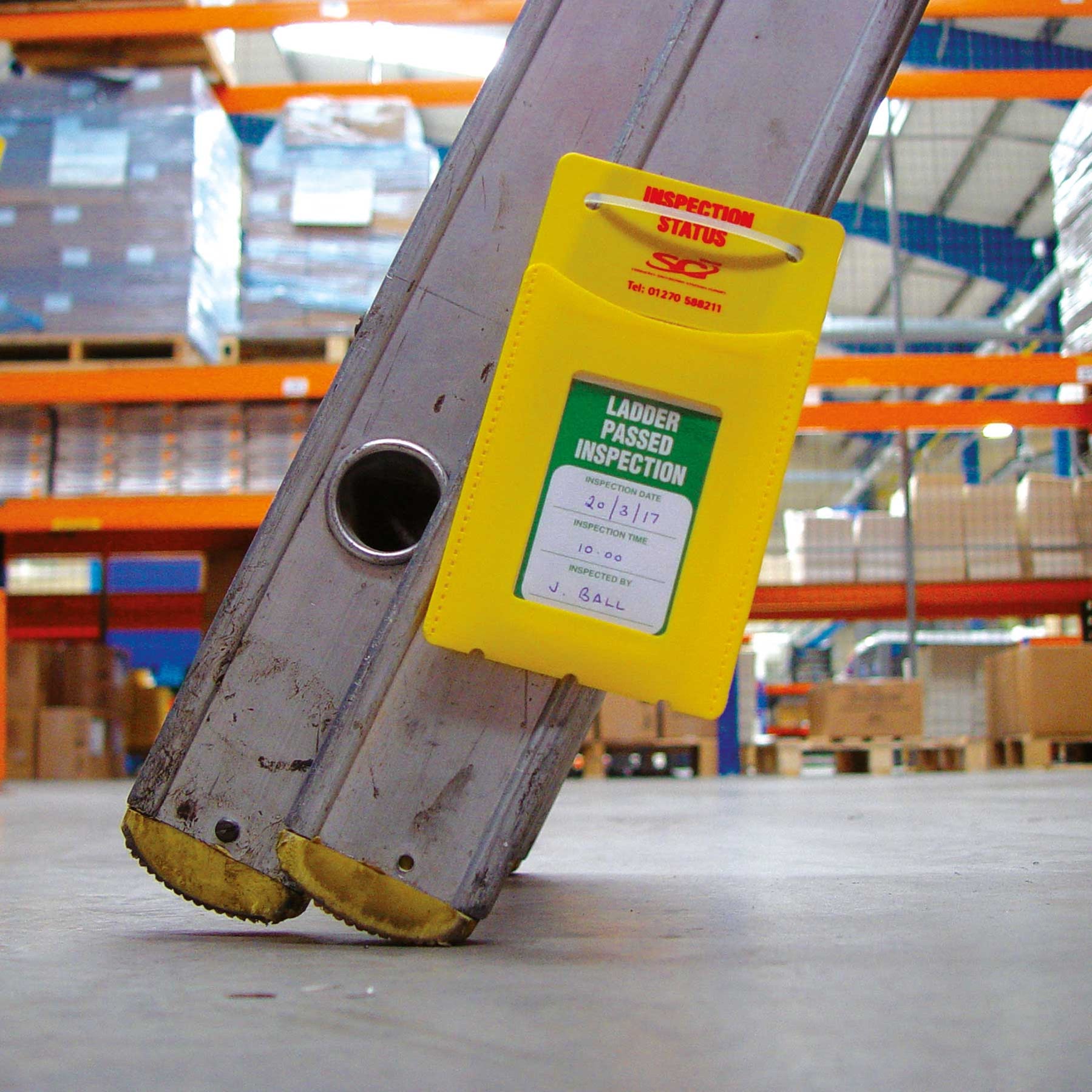 Ladder Pre-Use Visual Inspection Checklist (Pad of 30) — SG World