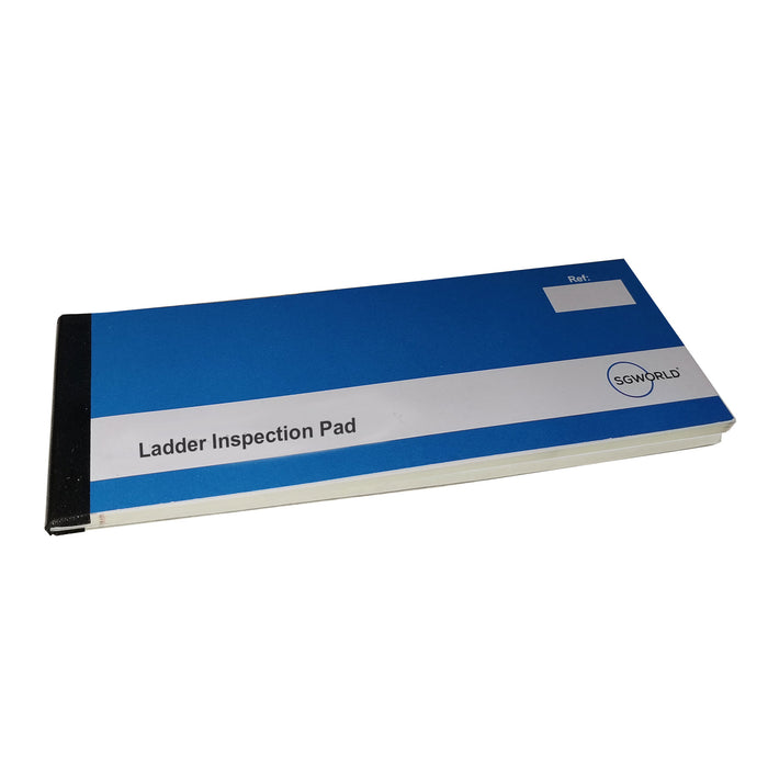 Ladder Pre-Use Visual Inspection Checklist (Pad of 30) | SG World