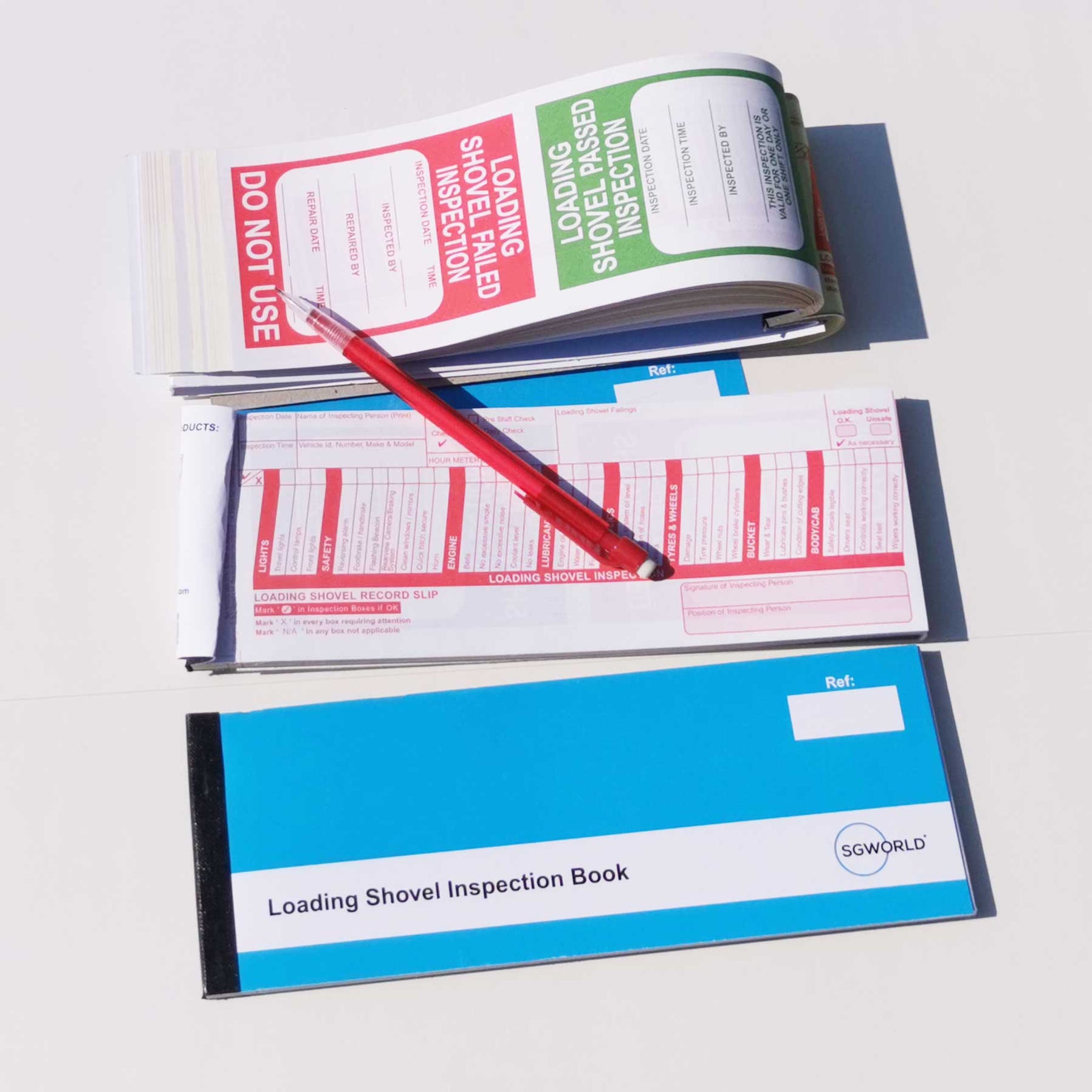 Machine Pre Use Checklist Pre-Use Safety Inspection Checklists — SG World