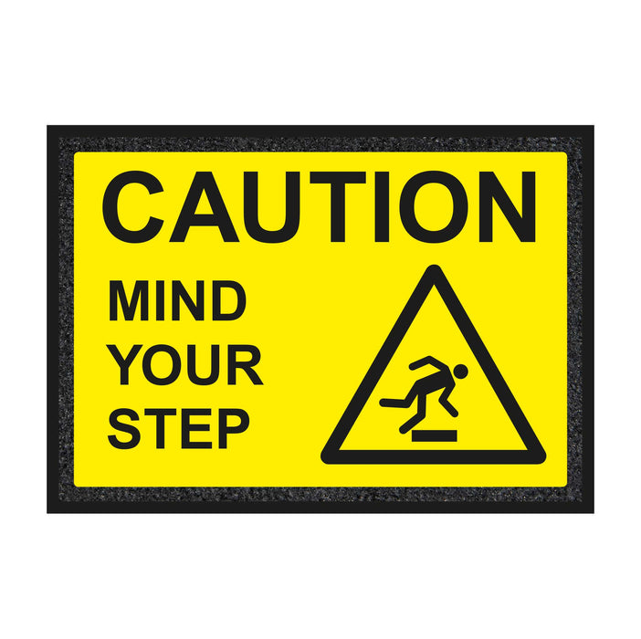 Mind Your Step Safety Mat 850mm x 1200mm