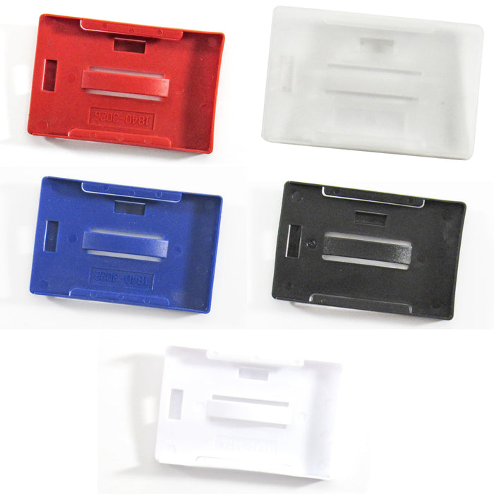 Coloured Multi-Card ID Card Holder (Packs of 10)