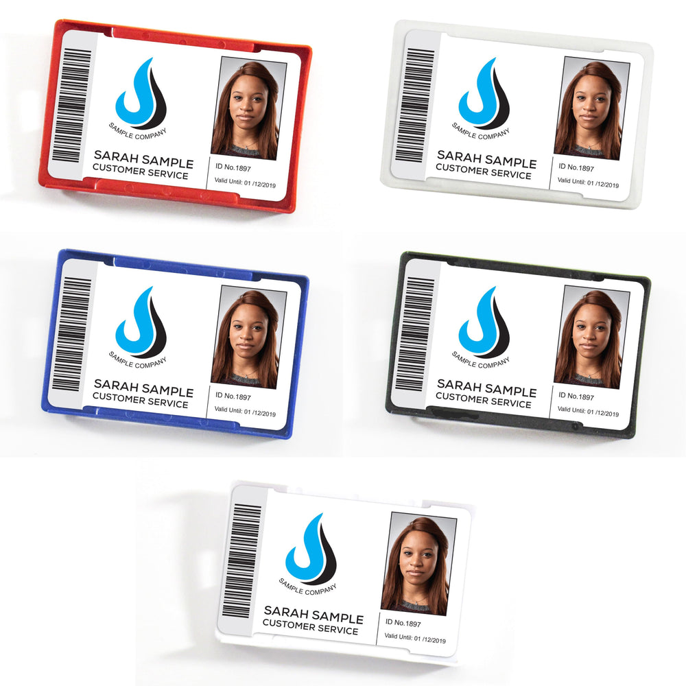 Coloured Multi-Card ID Card Holder (Packs of 10)