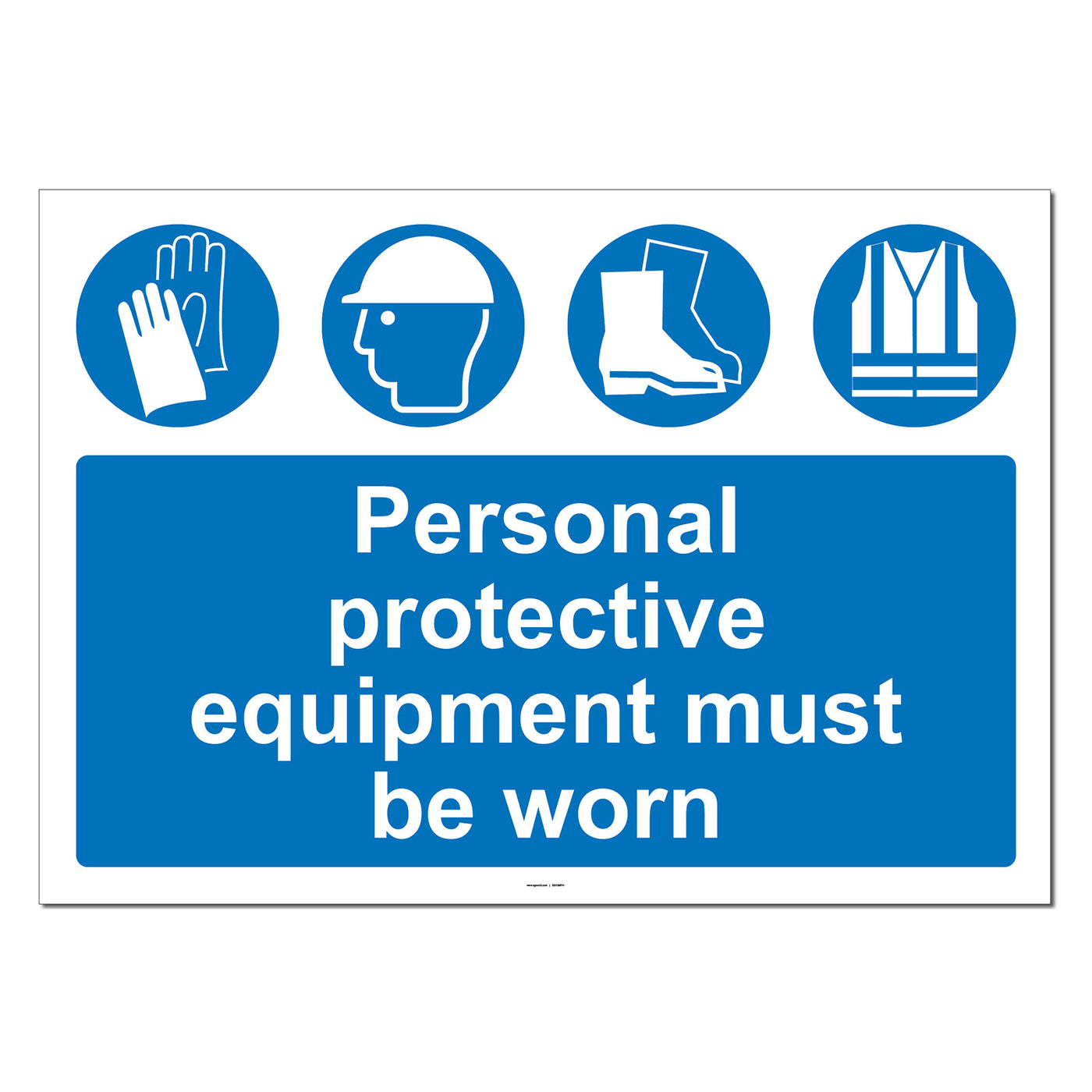 Multi PPE Safety Sign | SG World