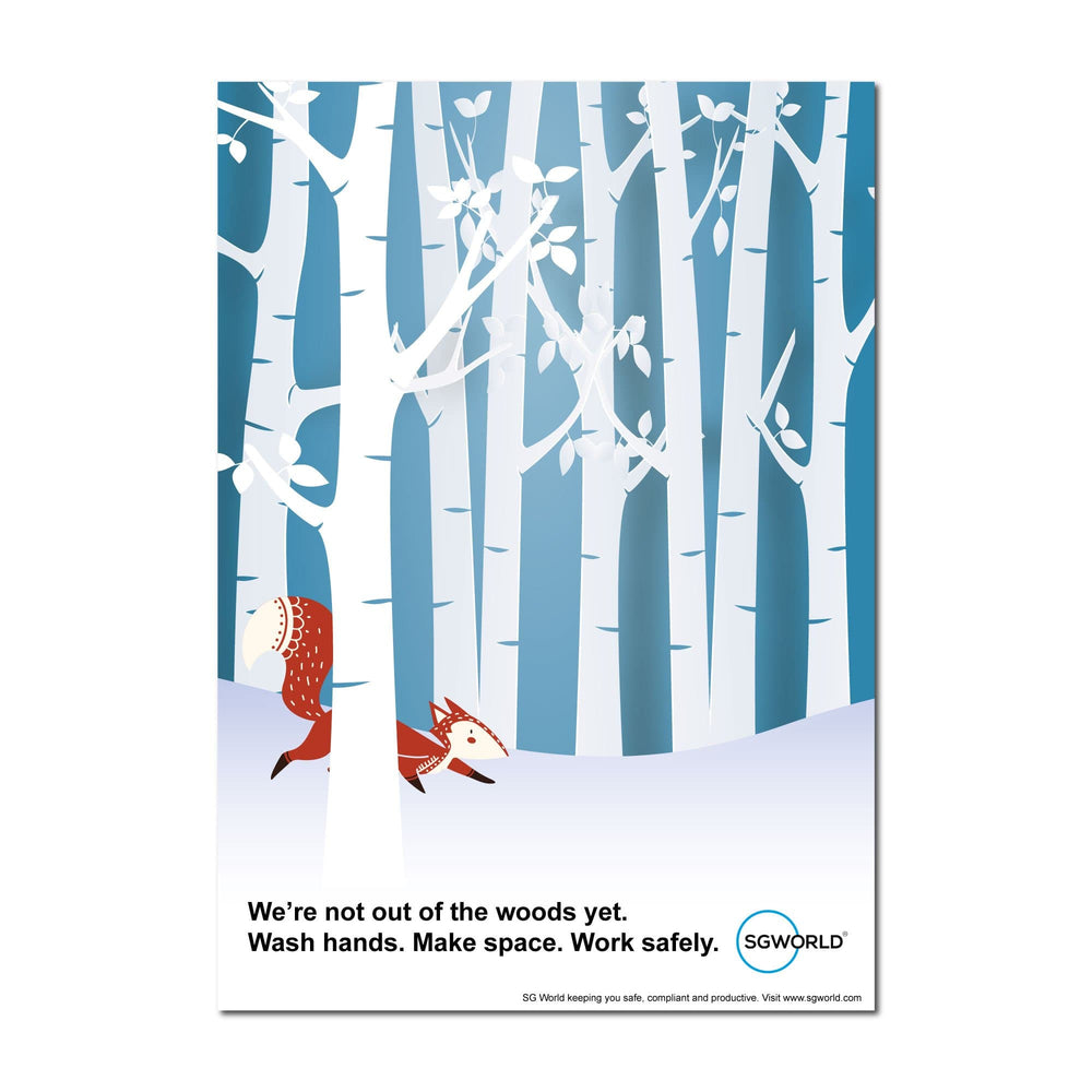 Out Of The Woods, Poster For Offices, Shops, Pubs & Hotels (Pack of 5) - | SG World