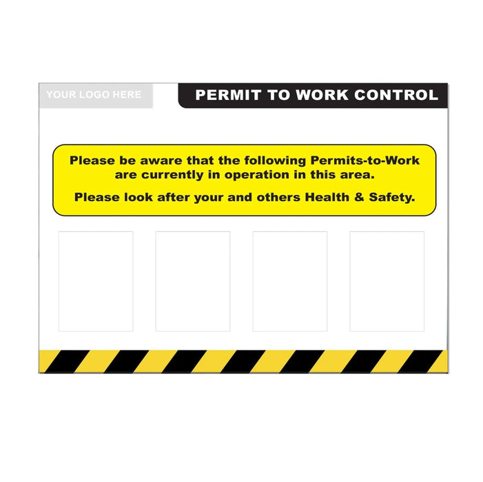 Permit to Work Safety Noticeboard