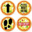 Pizza, Hospitality Carpet Sticker - Various Messages Available - | SG World