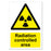 Radiation Controlled Area Safety Sign