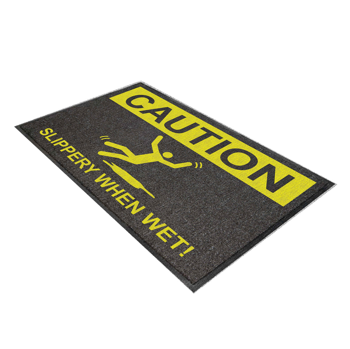 Slippry Mat Slippery When Wet Safety Mat 850mm x 1200mm — SG World