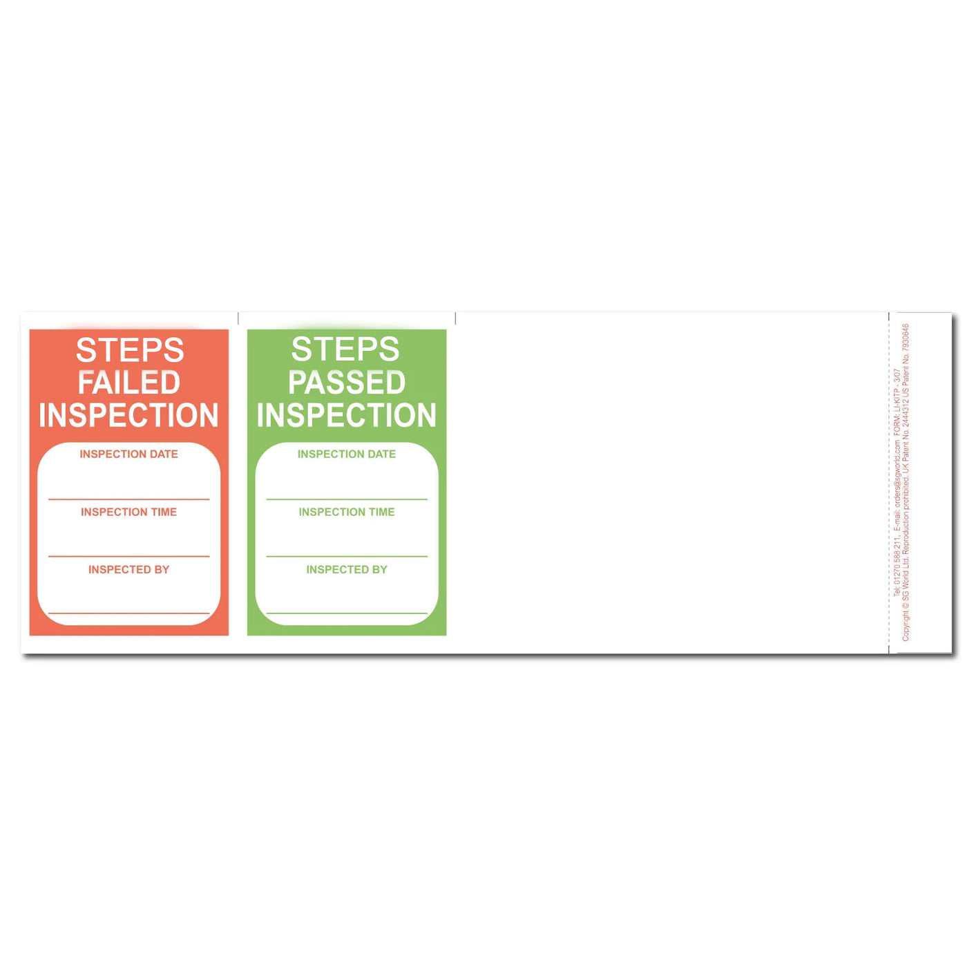 Mini Step Ladder Checklist Step Ladder Pre-Use Inspection Checklist (Pad of | SG World | SG World