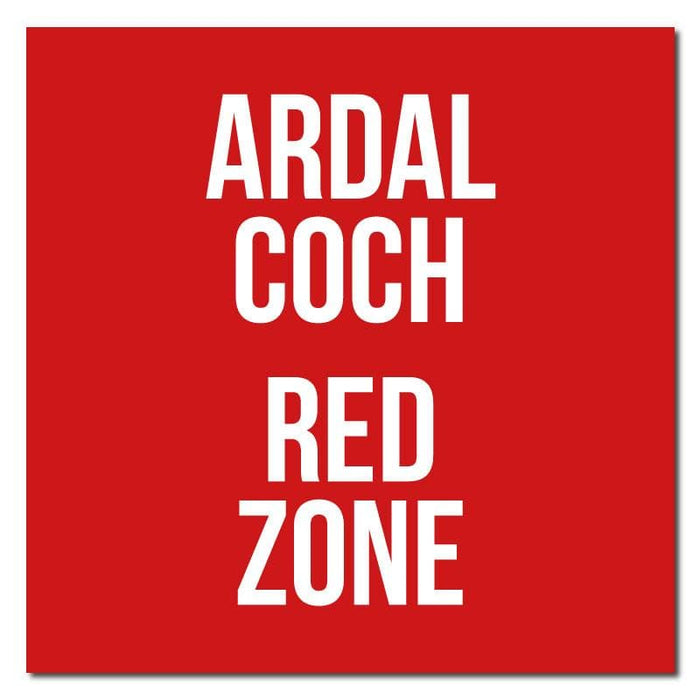 Zone Colours, Bilingual Welsh Indoor Floor Signage 60cm x 60cm - | SG World