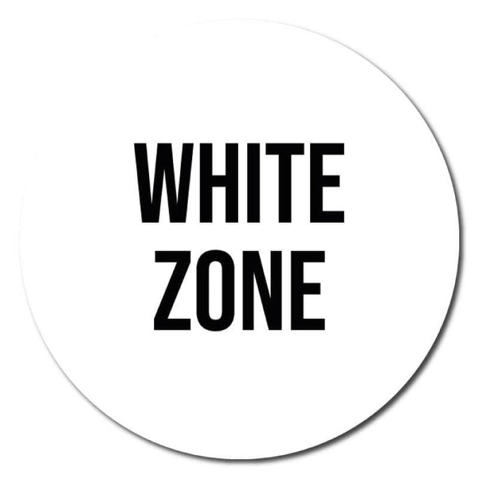 Zone Colours, Indoor Circle Floor Signage, 300mm Diameter (Pack of 5) - | SG World