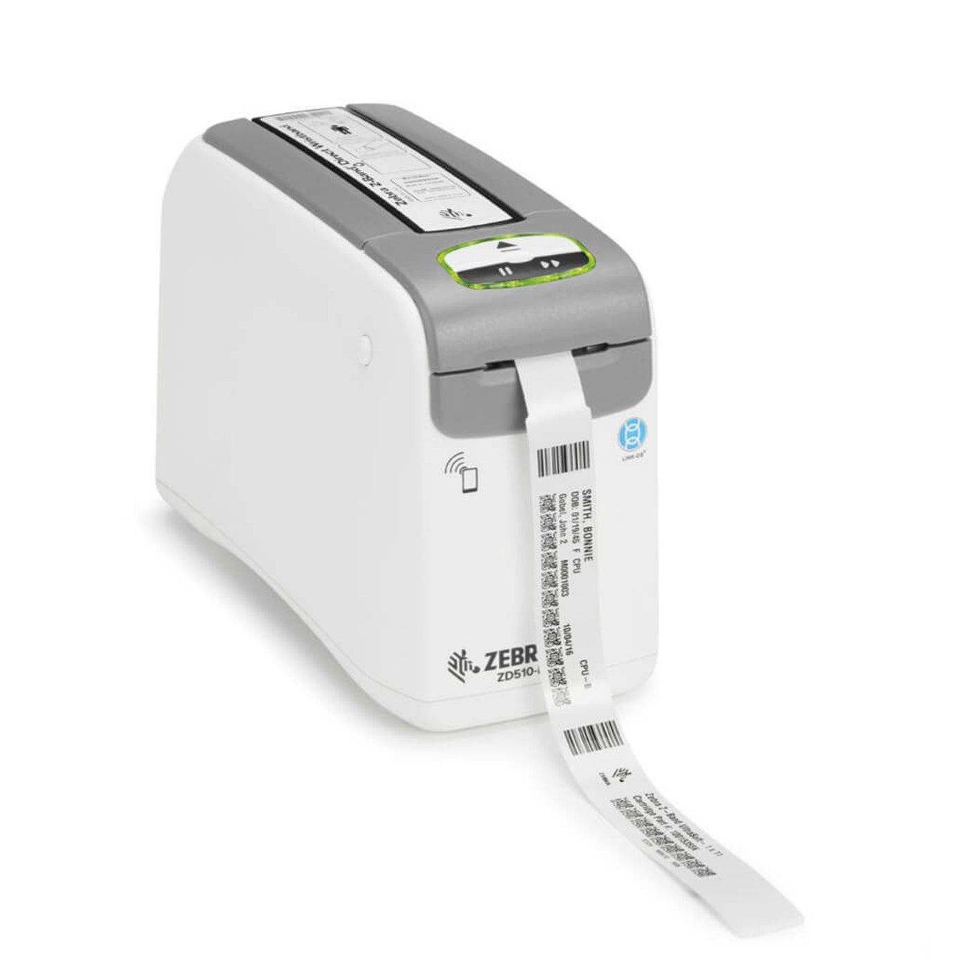 Zebra ZD510HC Wristband Printer, Print Adult or Child Wristbands — SG
