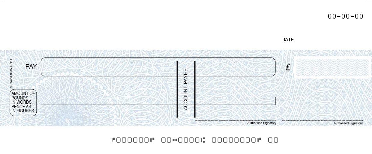Blue Fugitive SIMS Computer Cheque