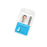Clear Portrait ID Card Holder with thumbslot with card