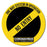 No Entry, One Way System In Operation, Anti Slip Circle Floor Social Distancing Sign, 60cm Diameter