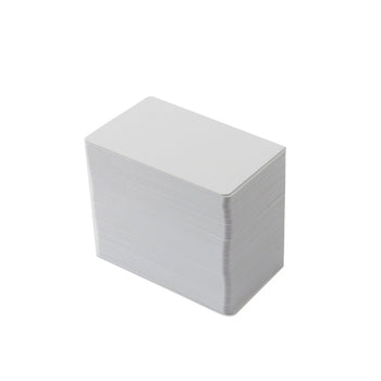 Stack of blank ID cards