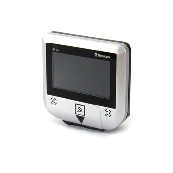 Wall mounted scanner upright view