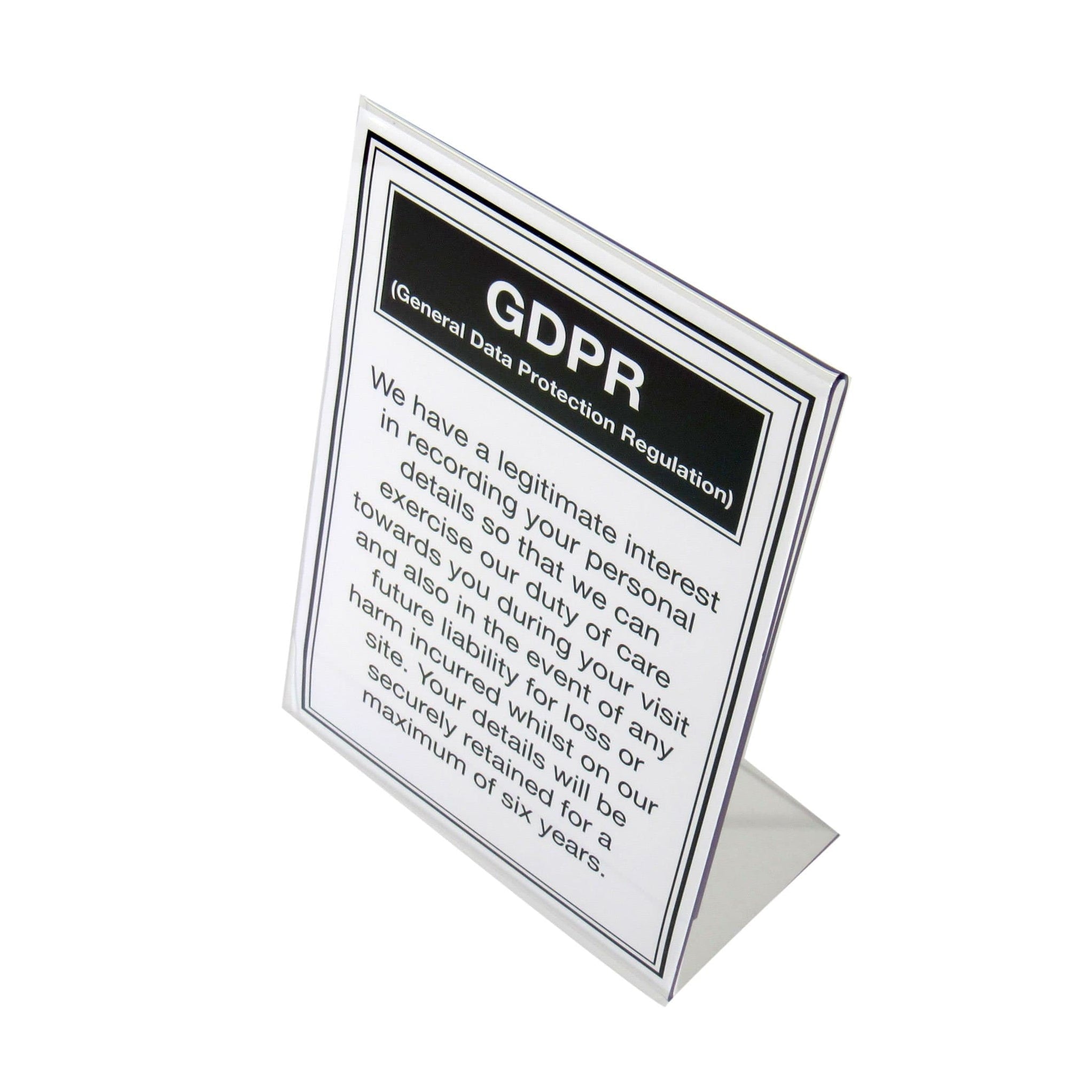Safeguarding Visitor Display Notice | SG World | SG World